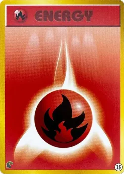 Fire Energy 「INTRO_PACK_NEO_CHIKORITA 5」「JP」