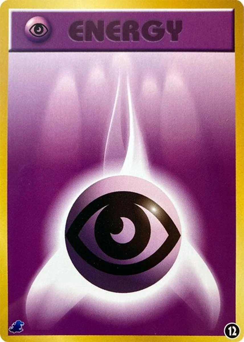 Psychic Energy 「INTRO_PACK_NEO_TOTODILE 12」「JP」