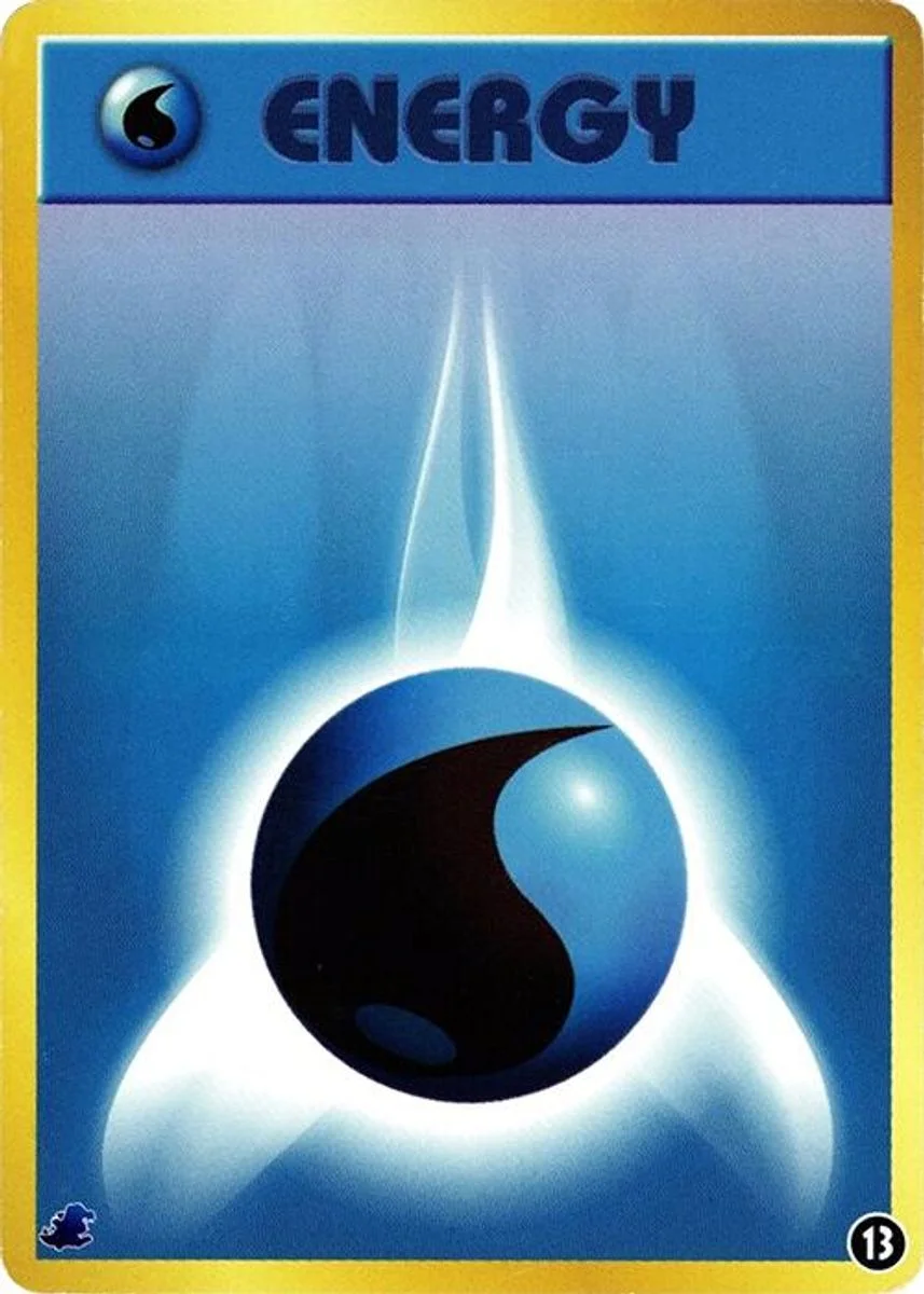 Water Energy 「INTRO_PACK_NEO_TOTODILE 13」「JP」