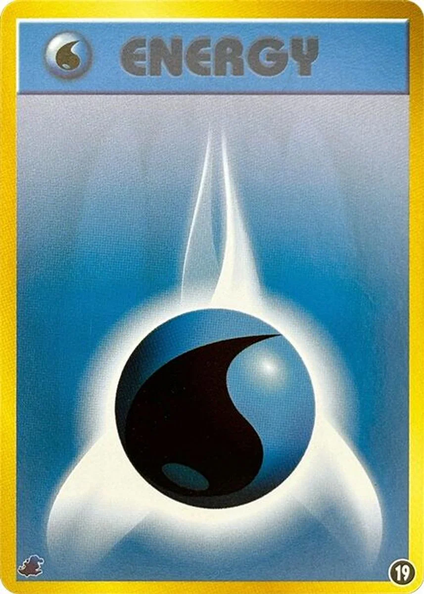 Water Energy 「INTRO_PACK_NEO_TOTODILE 19」「JP」