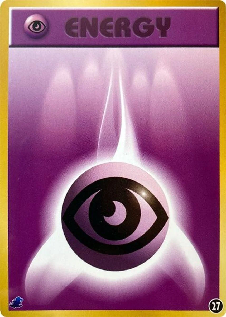 Psychic Energy 「INTRO_PACK_NEO_TOTODILE 27」「JP」