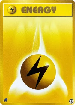 Lightning Energy 「INTRO_PACK_NEO_TOTODILE 23」「JP」