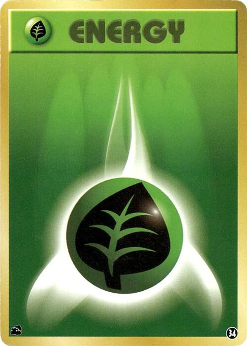 Grass Energy 「INTRO_PACK_BULBASAUR 34」「JP」