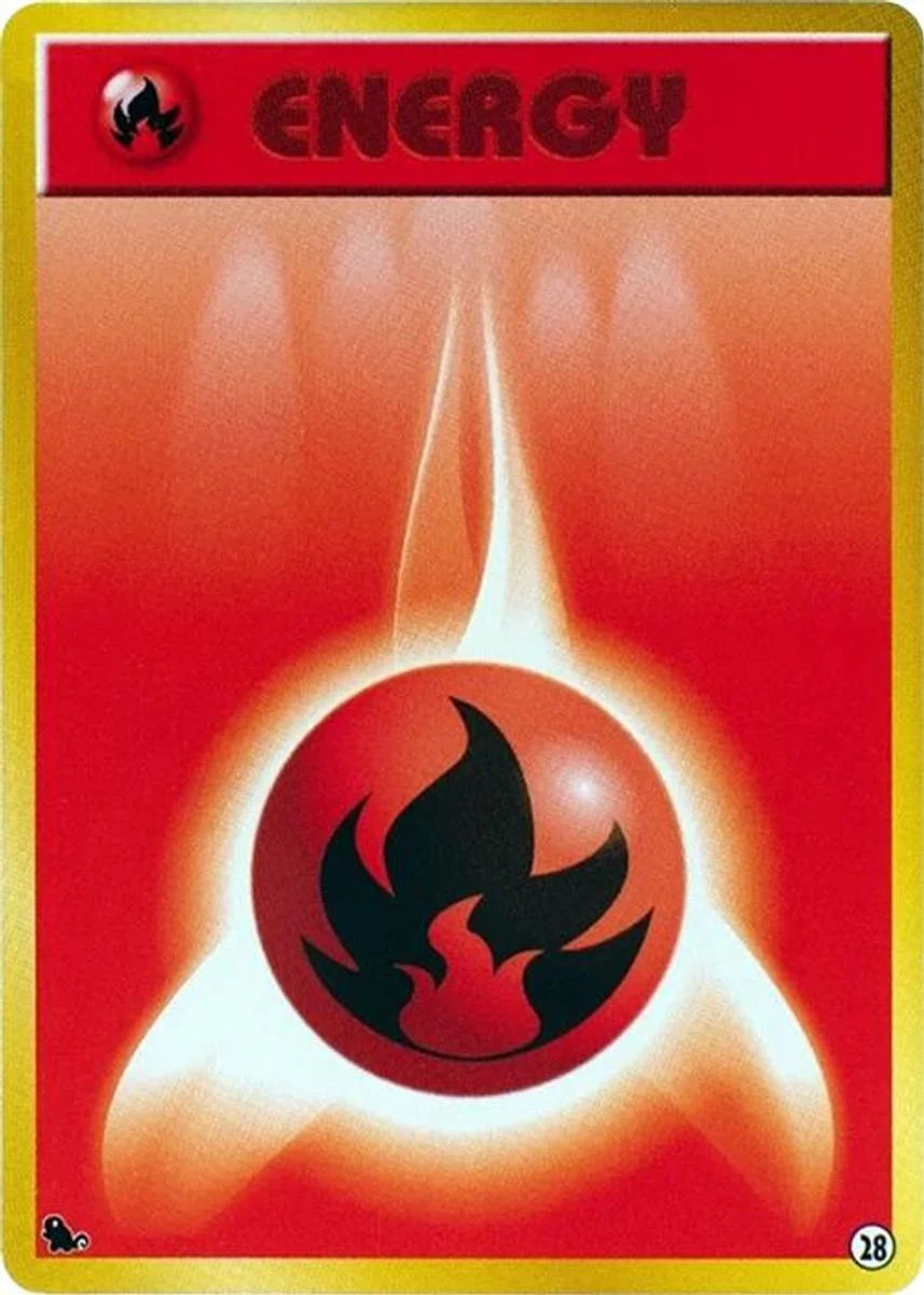 Fire Energy 「INTRO_PACK_SQUIRTLE 28」「JP」