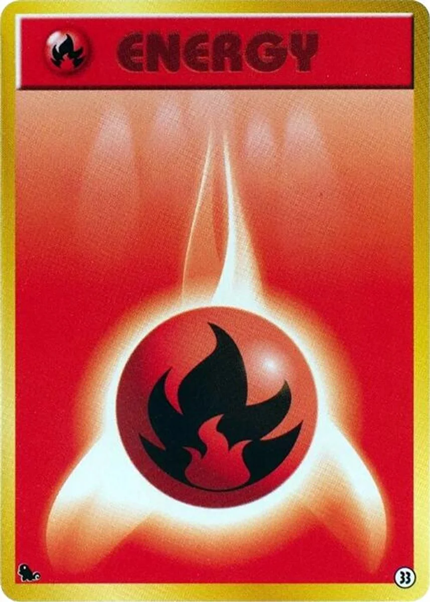Fire Energy 「INTRO_PACK_SQUIRTLE 33」「JP」
