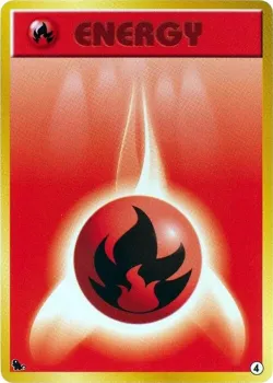 Fire Energy 「INTRO_PACK_SQUIRTLE 4」「JP」