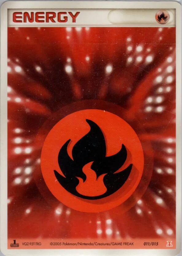 Fire Energy 「HOLON_RESEARCH_TOWER_FIRE_QUARTER_DECK 011/015」「JP」