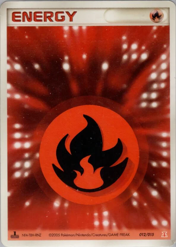 Fire Energy 「HOLON_RESEARCH_TOWER_FIRE_QUARTER_DECK 012/015」「JP」
