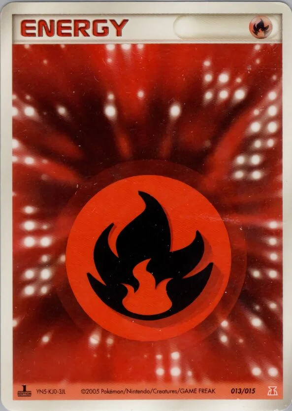 Fire Energy 「HOLON_RESEARCH_TOWER_FIRE_QUARTER_DECK 013/015」「JP」