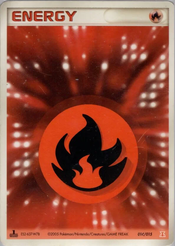 Fire Energy 「HOLON_RESEARCH_TOWER_FIRE_QUARTER_DECK 014/015」「JP」