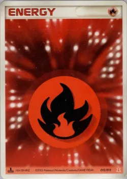 Fire Energy 「HOLON_RESEARCH_TOWER_FIRE_QUARTER_DECK 012/015」「JP」