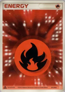 Fire Energy 「HOLON_RESEARCH_TOWER_FIRE_QUARTER_DECK 014/015」「JP」