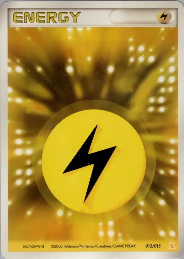 Lightning Energy 「HOLON_RESEARCH_TOWER_LIGHTNING_QUARTER_DECK 012/015」「JP」