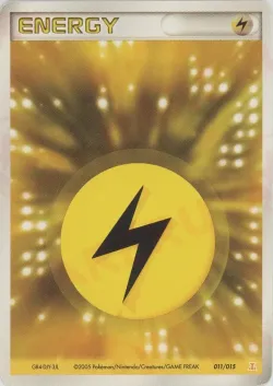 Lightning Energy 「HOLON_RESEARCH_TOWER_LIGHTNING_QUARTER_DECK 011/015」「JP」