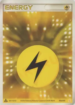 Lightning Energy 「HOLON_RESEARCH_TOWER_LIGHTNING_QUARTER_DECK 013/015」「JP」