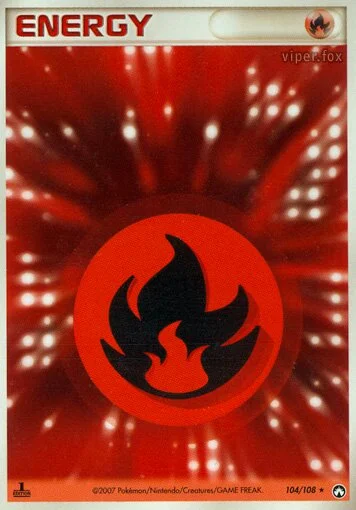 Fire Energy 「WORLD_CHAMPIONS_PACK 104/108」「JP」