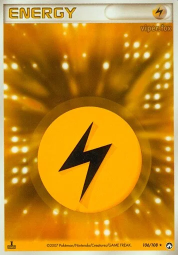 Lightning Energy 「WORLD_CHAMPIONS_PACK 106/108」「JP」