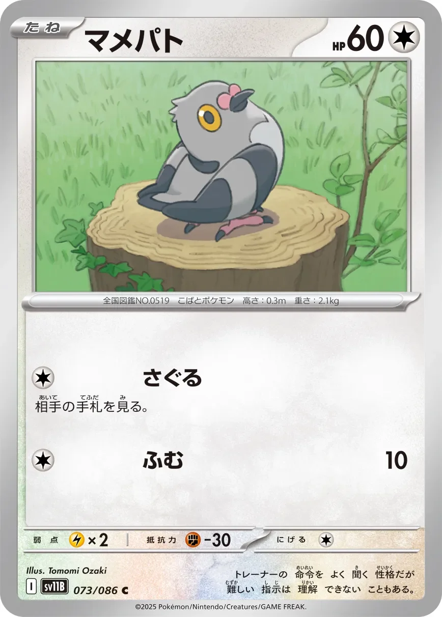Pidove 「SV11B 073/086」「JP」
