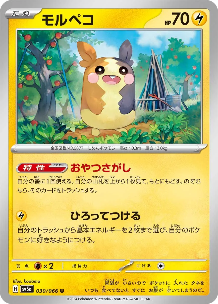 Morpeko 「SV5A 030/066」「JP」