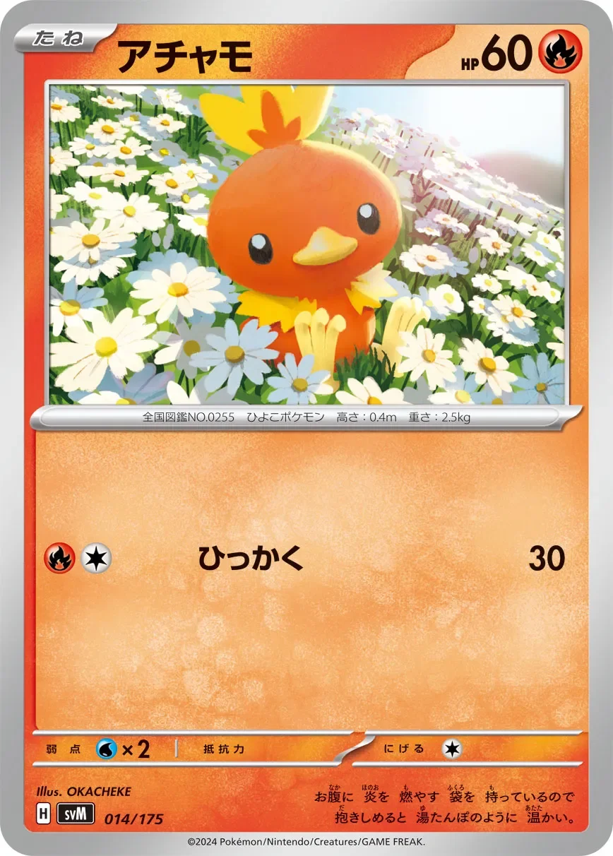 Torchic 「SVM 014/175」「JP」