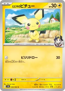 Ethan's Pichu #036/063 · Pokémon