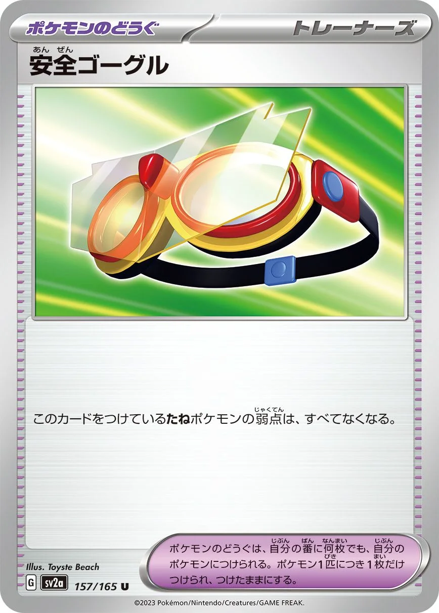Protective Goggles 「SV2A 157/165」「JP」