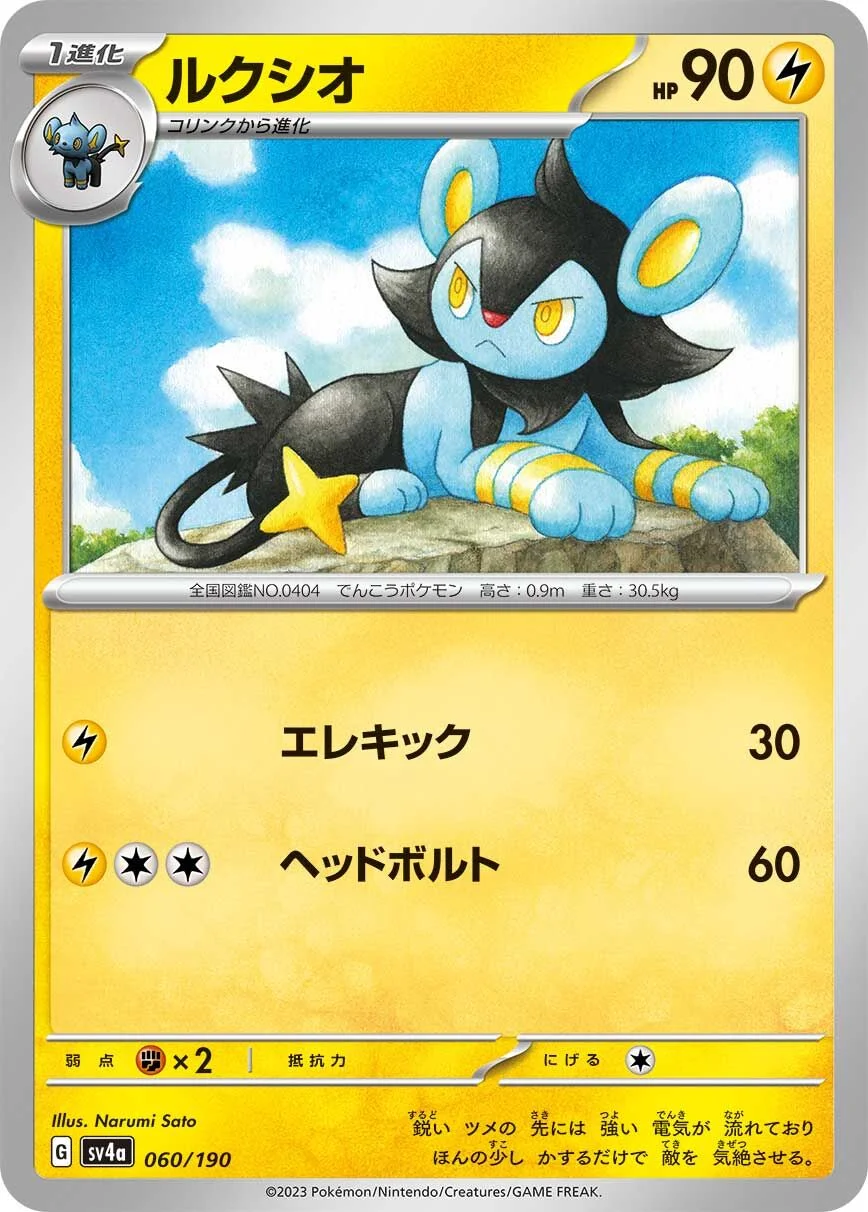 Luxio 「SV4A 060/190」「JP」