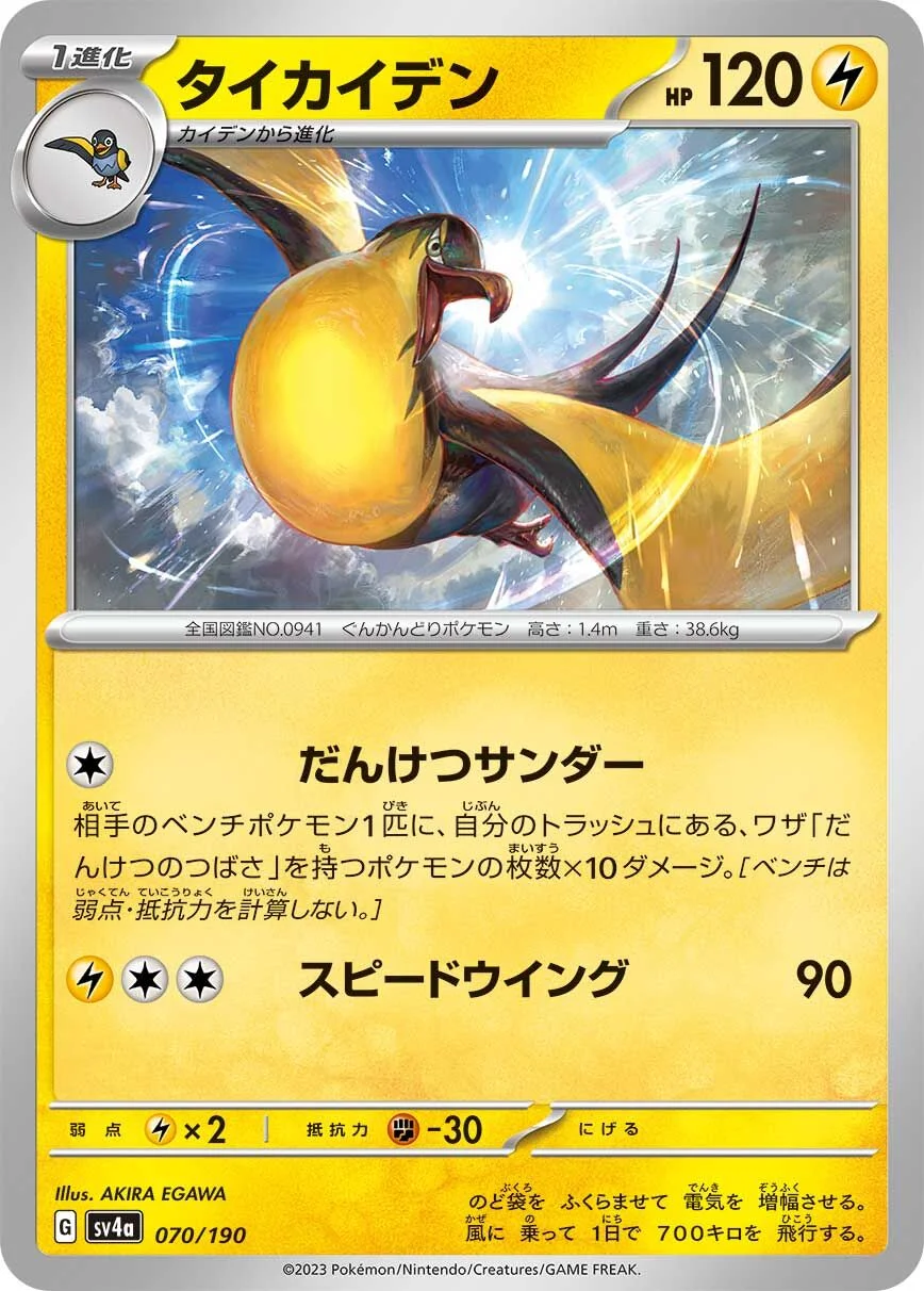 Kilowattrel 「SV4A 070/190」「JP」