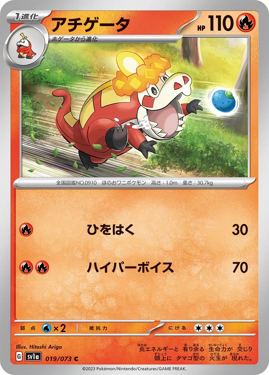 Crocalor 「SV1A 019/073」「JP」