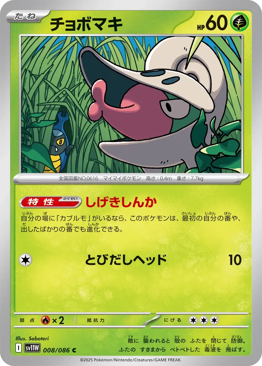 Shelmet 「SV11W 008/086」「JP」