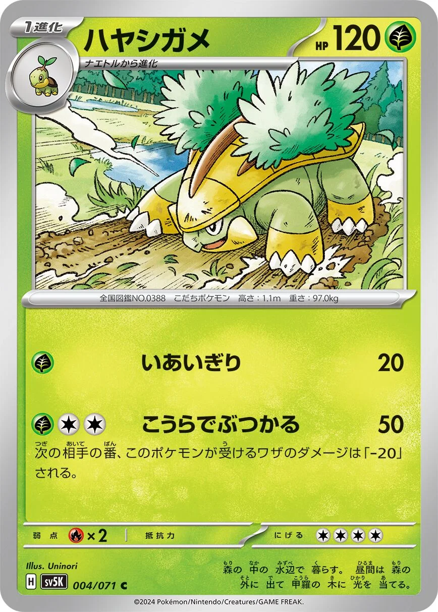Grotle 「SV5K 004/071」「JP」