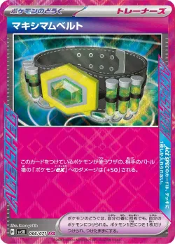 Maximum Belt 「SV5K 066/071」「JP」
