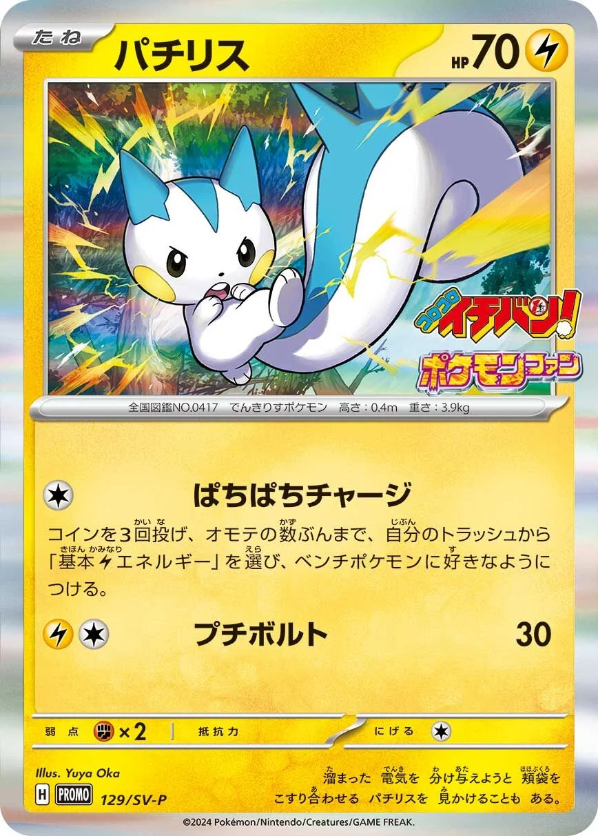 Pachirisu 「SVP 129/SV-P」「JP」