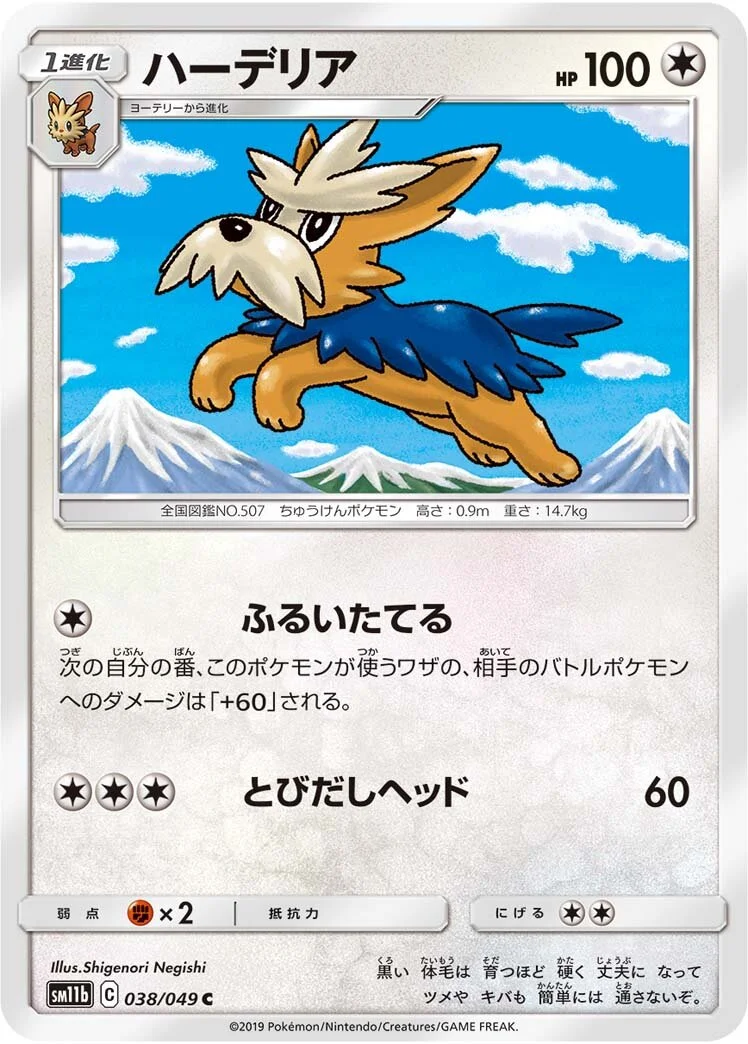 Herdier 「SM11B 038/049」「JP」