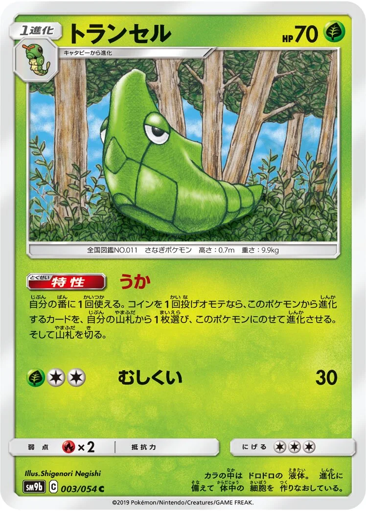 Metapod 「SM9B 003/054」「JP」