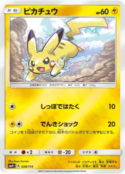 Pikachu #028/114 · Pokémon