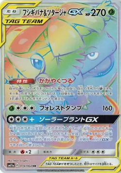 Venusaur & Snivy-GX 「SM11A 074/064」「JP」
