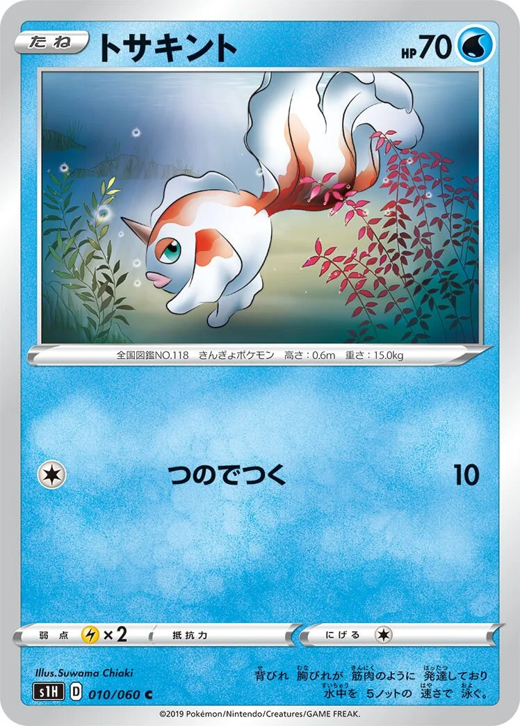 Goldeen 「S1H 010/060」「JP」