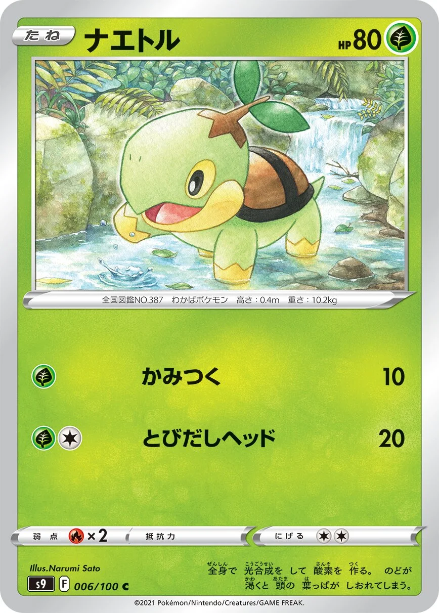 Turtwig 「S9 006/100」「JP」