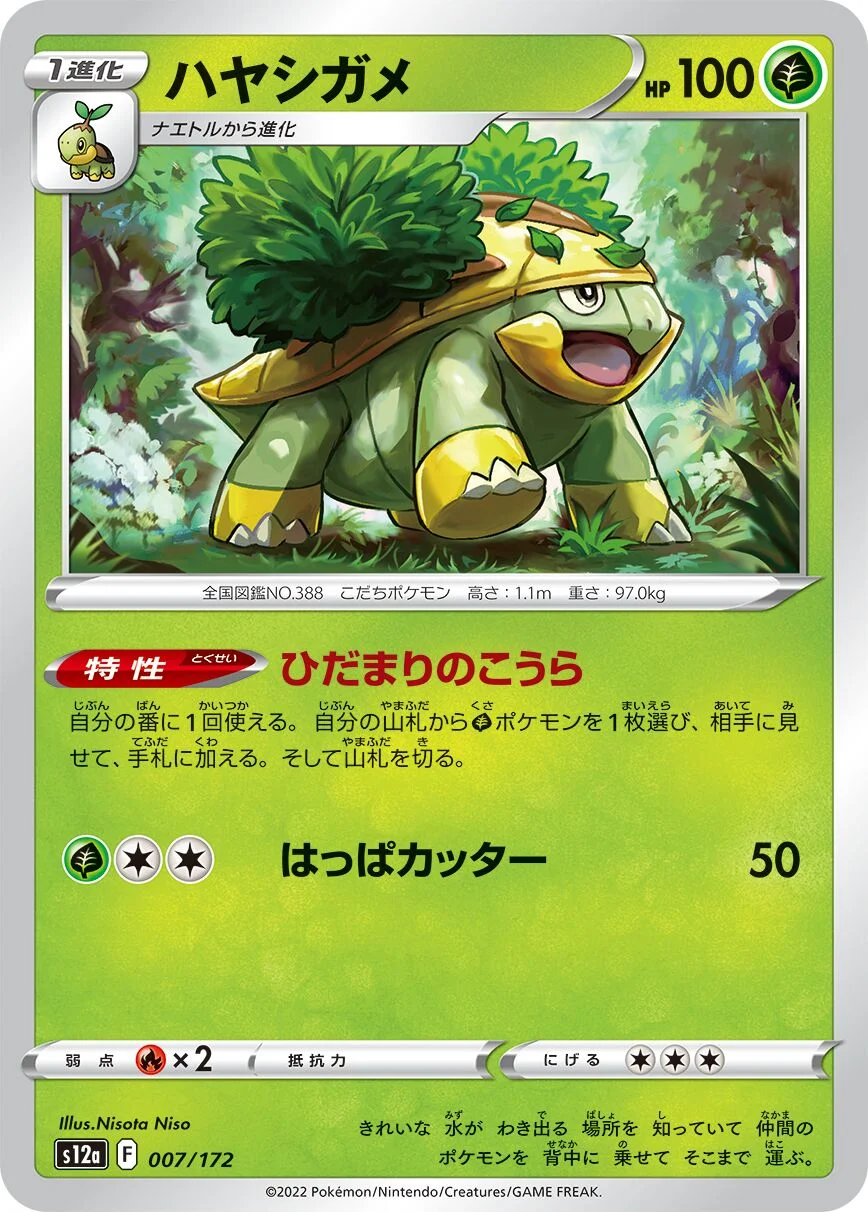 Grotle 「S12A 007/172」「JP」