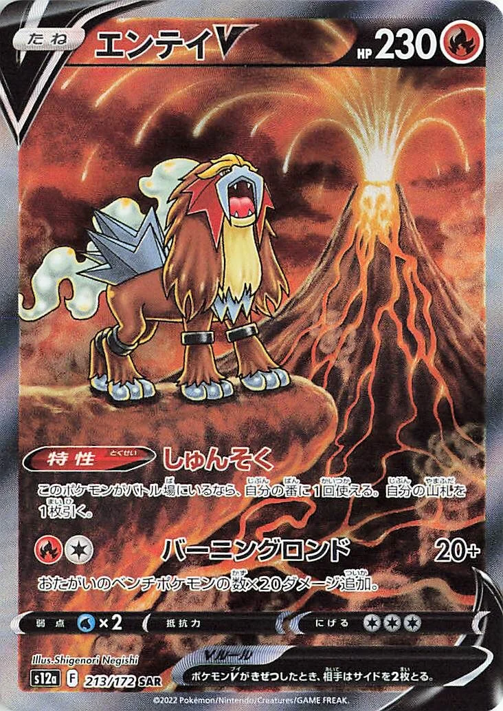 Entei V 「S12A 213/172」「JP」