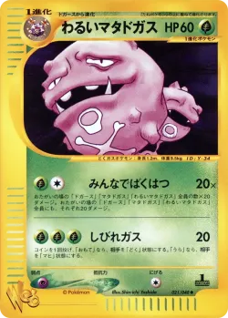 Dark Weezing 「POKEMON_WEB 021/048」「JP」