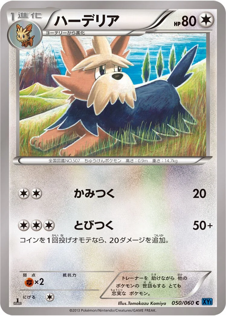 Herdier 「XY1-BX 050/060」「JP」