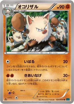 Primeape 「XY11-BR 025/054」「JP」