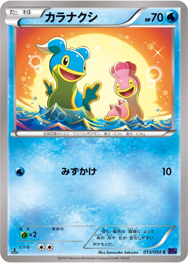 Shellos 「XY11-BB 013/054」「JP」