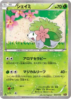 Shaymin 「CP5 003/036」「JP」