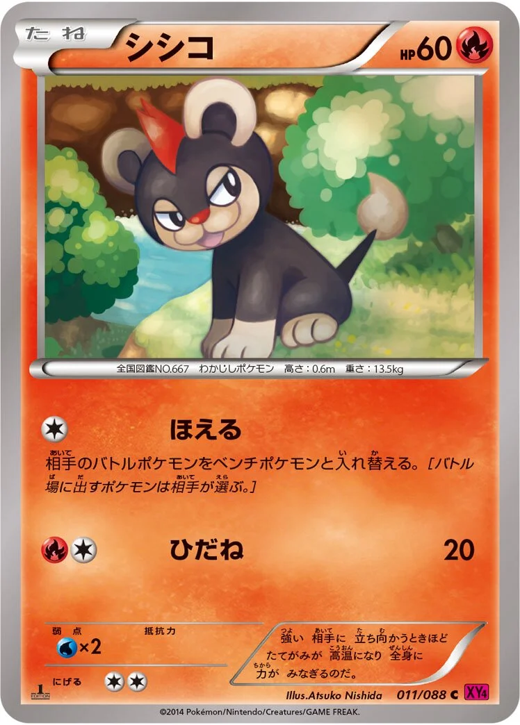 Litleo 「XY4 011/088」「JP」
