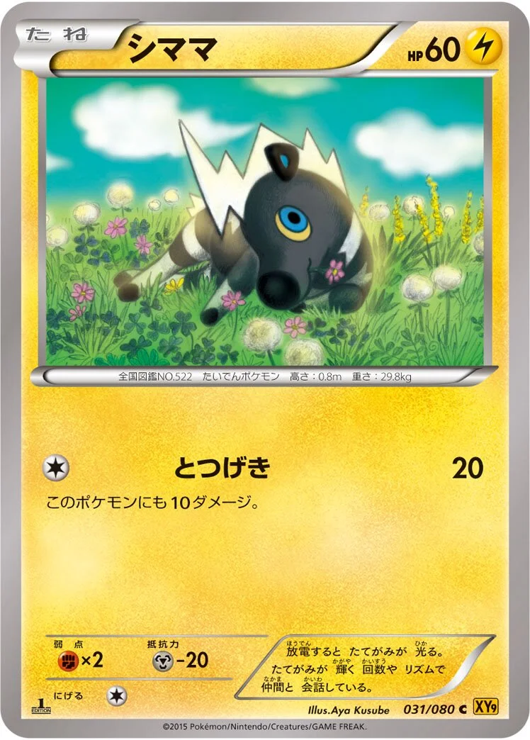 Blitzle 「XY9 031/080」「JP」