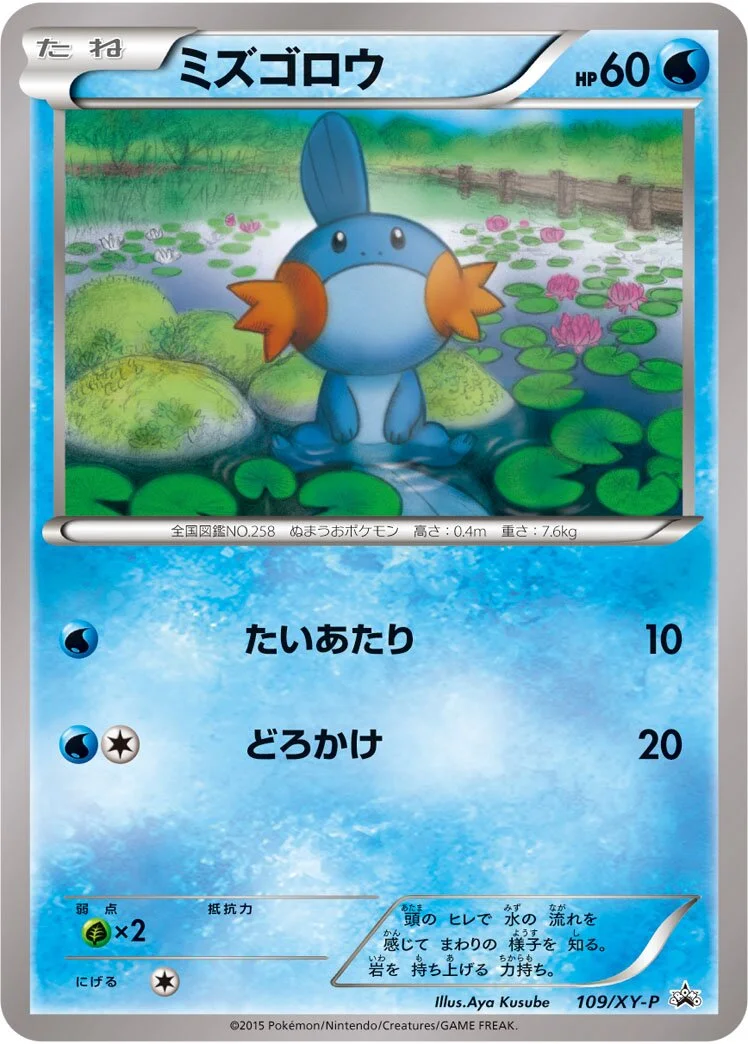 Mudkip 「XYP 109/XY-P」「JP」