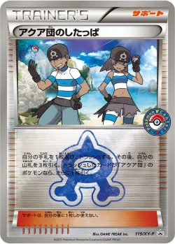 Team Aqua Grunt #119/XY-P · Pokémon
